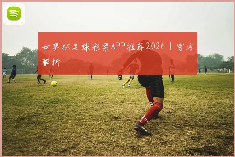 世界杯足球彩票APP推荐2026｜官方解析